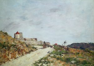 De Weg naar de Citadel in Villefranche, 1892